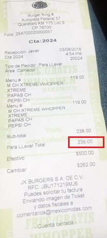 Facturación en Línea de Tickets Burger King: Guía Paso a Paso en México